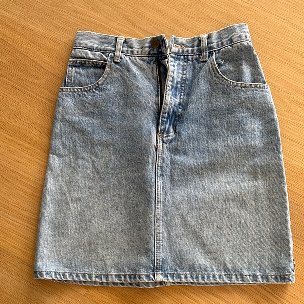 Guess Vintage denim mini skirt with high waist